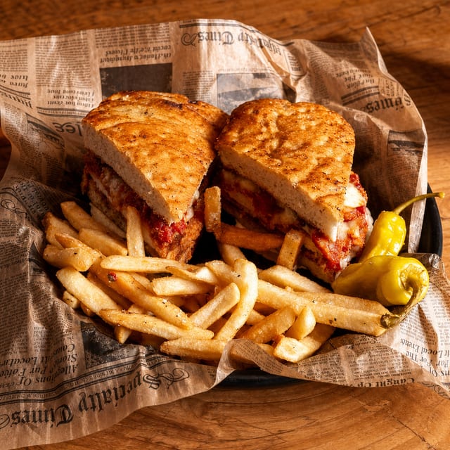 Chicken Parm Sandwich.