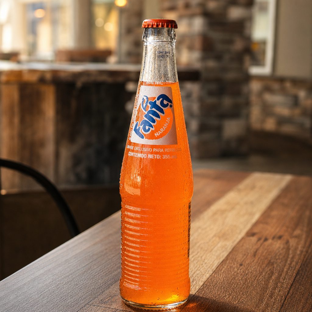 Fanta Orange, Bottle.