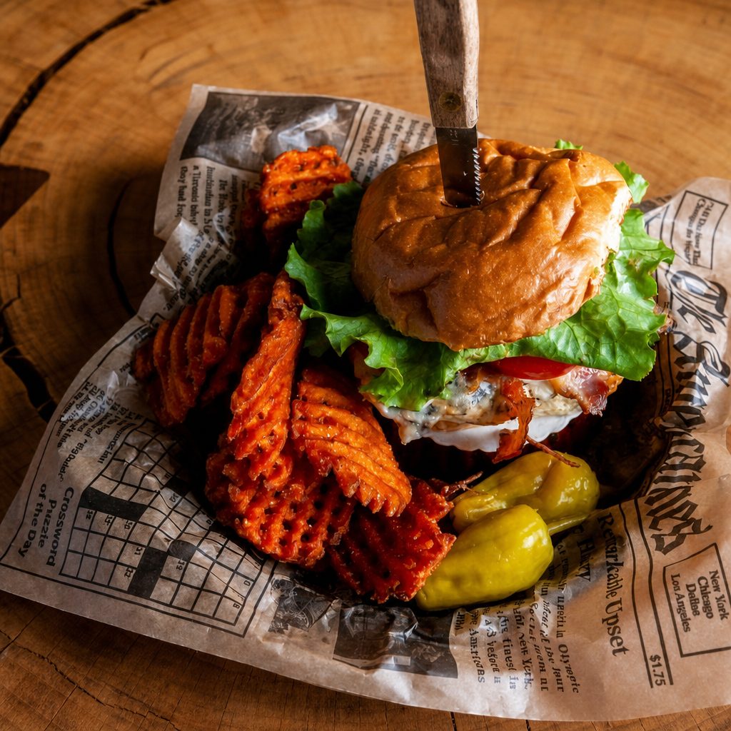 Ginny's Burger.