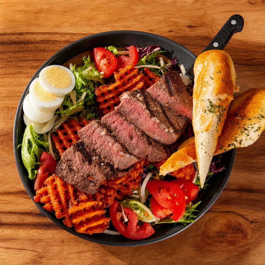 Steak Salad.