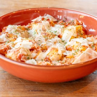 Tomato Alfredo Gnocchi